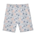 thumbnail image 1 of joogoo Octopus Starfish Wave Retro Girls Lined Shorts Bike Dance Bottoms 5T, 1 of 7