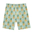 thumbnail image 1 of joogoo Pineapples Summer Girls Lined Shorts Bike Dance Bottoms 5T, 1 of 7
