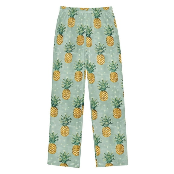 joogoo Pineapples Summer Pajama Pants Pj Bottoms Sleepwear Lounge L