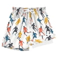 thumbnail image 1 of joogoo Play Football Boys Swim Trunks Beach Swimsuit Shorts Boxer 5-6T, 1 of 8