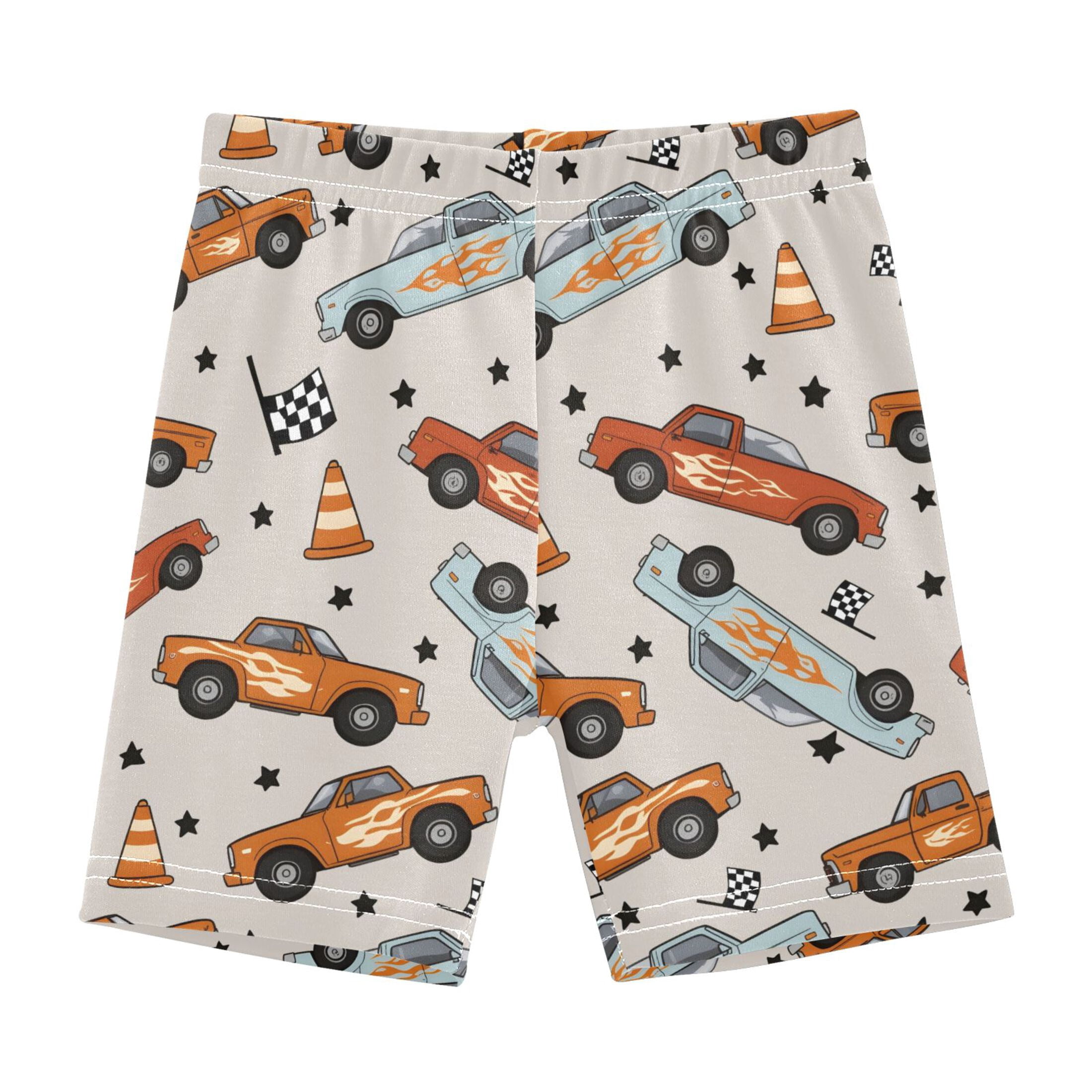 joogoo Racing Truck Car Girls Lined Shorts Bike Dance Bottoms 4T ...