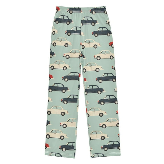joogoo Retro Cars Pajama Pants Pj Bottoms Sleepwear Lounge M