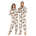 thumbnail image 1 of joogoo Retro Football Unisex Adults Onesies Pajamas Jumpsuits L, 1 of 7