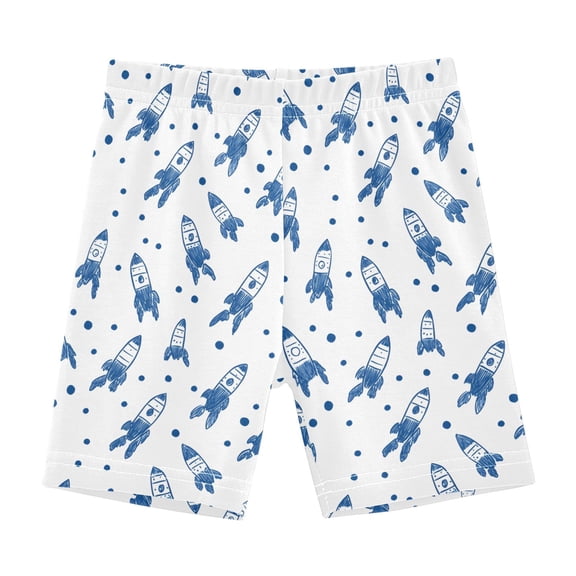 joogoo Rockets Girls Lined Shorts Bike Dance Bottoms 6T