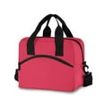 thumbnail image 1 of joogoo Rose Red Insulated Lunch Bags Reusable Cooler Box with Shoulder Strap, 1 of 6