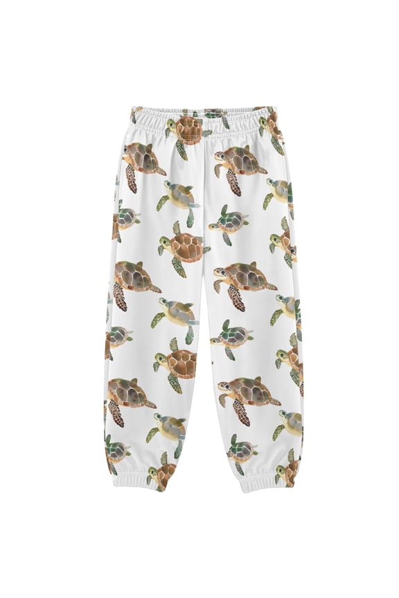 Sea Turtles-b1 Boys' Sweatpants Jogger Pants 4T