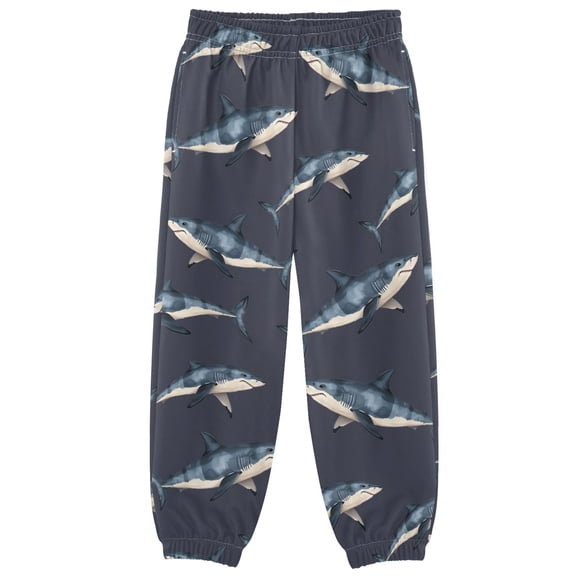 joogoo Sharks Paint Boys' Sweatpants Jogger Pants 9-10Y