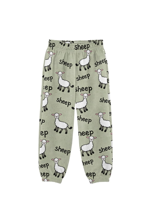 Sheep Cartoon Boys' Sweatpants Jogger Pants 3T