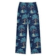 thumbnail image 1 of joogoo Shells Palm Trees Pajama Pants Pj Bottoms Sleepwear Lounge S, 1 of 9