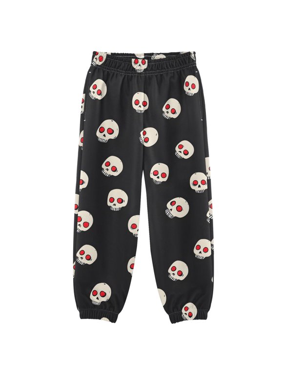 Skull Head Boys' Sweatpants Jogger Pants 9-10Y