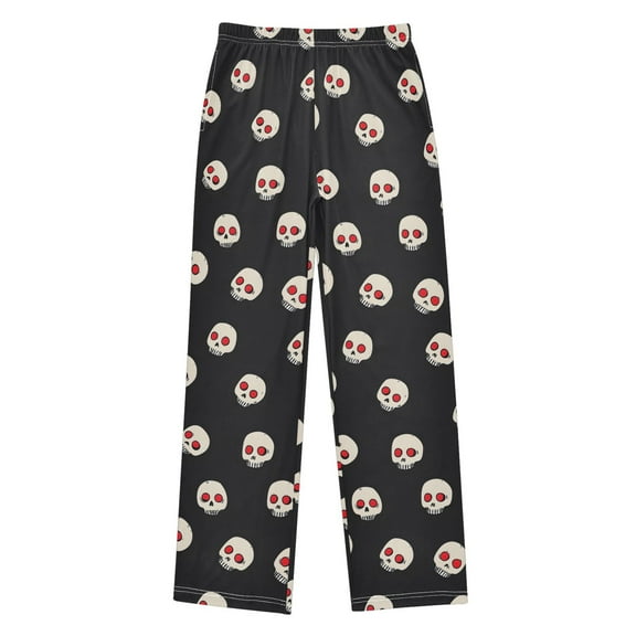 joogoo Skull Head Pajama Pants Pj Bottoms Sleepwear Lounge L
