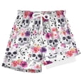 thumbnail image 1 of joogoo Skull Roses Flower-p3 Boys Swim Trunks Beach Swimsuit Shorts Boxer 5-6T, 1 of 8