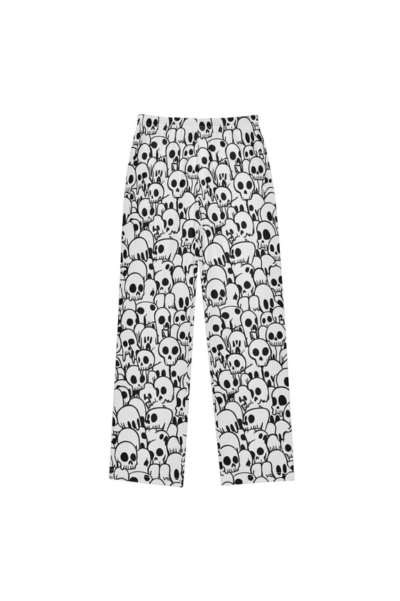 Skulls Pajama Pants Pj Bottoms Sleepwear Lounge M