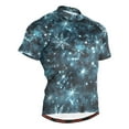 thumbnail image 1 of joogoo Snowflakes Glitter Pattern Men's Cycling Jerseys Mountain Bike Short Sleeve Tops M, 1 of 7