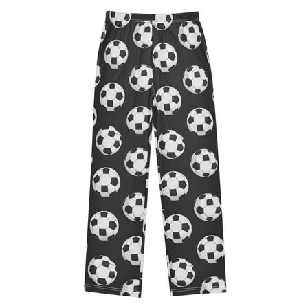joogoo Soccer Balls Football-z2 Pajama Pants Pj Bottoms Sleepwear Lounge L