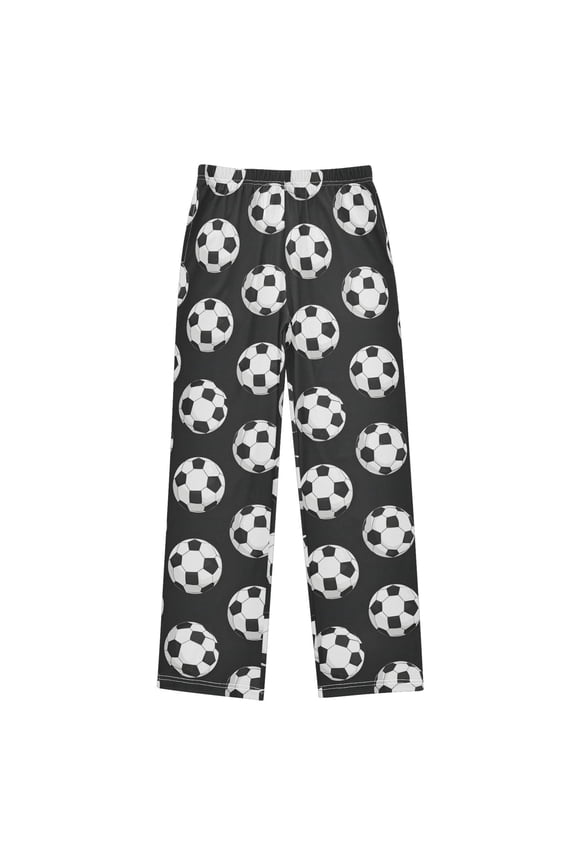 Soccer Balls Football-z2 Pajama Pants Pj Bottoms Sleepwear Lounge XL