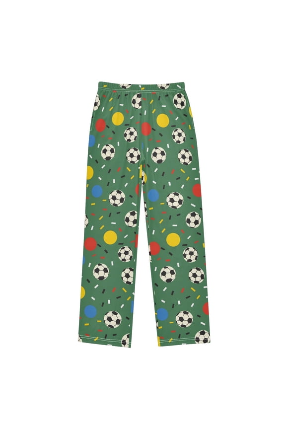 Soccer Balls Pajama Pants Pj Bottoms Sleepwear Lounge S