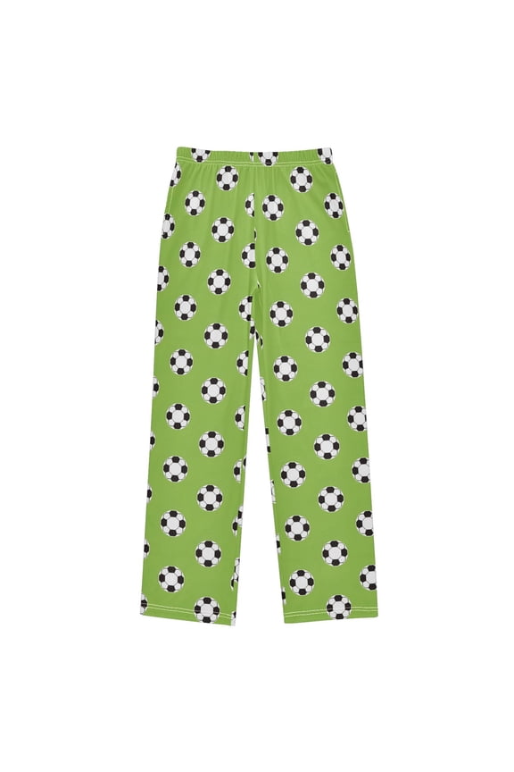 Soccer Balls-z1 Pajama Pants Pj Bottoms Sleepwear Lounge L