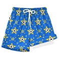 thumbnail image 1 of joogoo Soccer Football Stars Boys Swim Trunks Beach Swimsuit Shorts Boxer 5-6T, 1 of 8