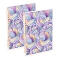 thumbnail image 1 of joogoo Spiral Journal Notebook Abstract Art Roses College Ruled Notebooks 8.3" x 5.7" 2 PCs, 1 of 8