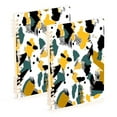 thumbnail image 1 of joogoo Spiral Journal Notebook Abstract Print College Ruled Notebooks 8.3" x 5.7" 2 PCs, 1 of 8