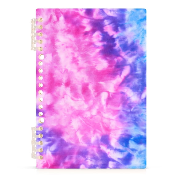 joogoo Spiral Journal Notebook Abstract Watercolor Tie-dye-a2 College Ruled Notebooks 8.3" x 5.7" 1 PC
