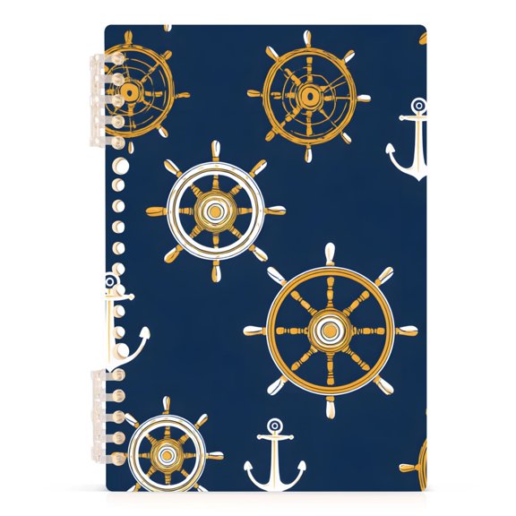 joogoo Spiral Journal Notebook Anchors-t1 College Ruled Notebooks 8.3" x 5.7" 1 PC