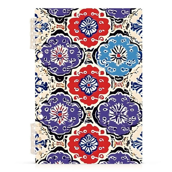 joogoo Spiral Journal Notebook Bohemia Indian Ethnic Pattern College Ruled Notebooks 8.3" x 5.7" 1 PC
