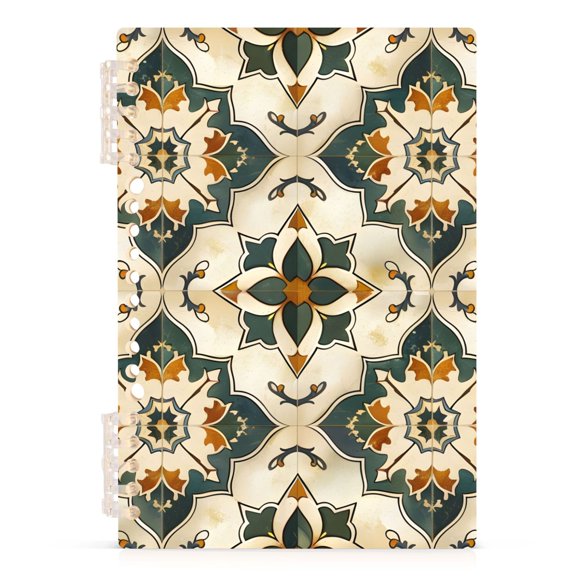 joogoo Spiral Journal Notebook Bohomia Art Print College Ruled Notebooks 8.3" x 5.7" 1 PC