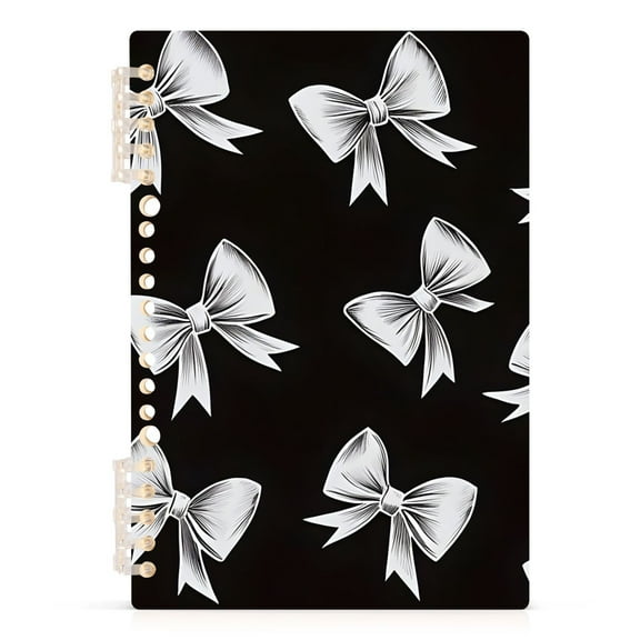 joogoo Spiral Journal Notebook Bow College Ruled Notebooks 8.3" x 5.7" 1 PC