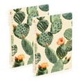 thumbnail image 1 of joogoo Spiral Journal Notebook Cactus Green College Ruled Notebooks 8.3" x 5.7" 2 PCs, 1 of 8