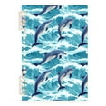 thumbnail image 1 of joogoo Spiral Journal Notebook Cartoon Dolphins-z2 College Ruled Notebooks 8.3" x 5.7" 1 PC, 1 of 8