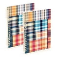 thumbnail image 1 of joogoo Spiral Journal Notebook Checkered Grid Pattern-a2 College Ruled Notebooks 8.3" x 5.7" 2 PCs, 1 of 8
