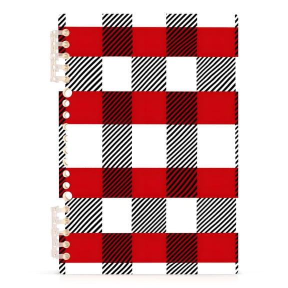 joogoo Spiral Journal Notebook Checkered Grid-c2 College Ruled Notebooks 8.3" x 5.7" 1 PC