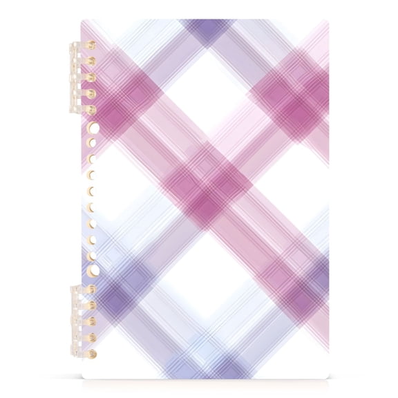 joogoo Spiral Journal Notebook Checkered Grid-c3 College Ruled Notebooks 8.3" x 5.7" 1 PC