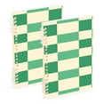 thumbnail image 1 of joogoo Spiral Journal Notebook Checkered Grid-t3 College Ruled Notebooks 8.3" x 5.7" 2 PCs, 1 of 8