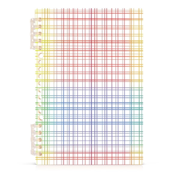 joogoo Spiral Journal Notebook Checkered Plaid College Ruled Notebooks 8.3" x 5.7" 1 PC