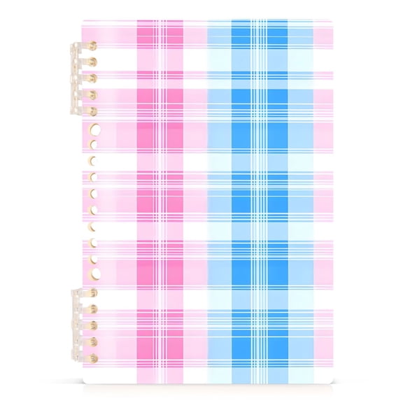 joogoo Spiral Journal Notebook Checkered Plaid College Ruled Notebooks 8.3" x 5.7" 1 PC