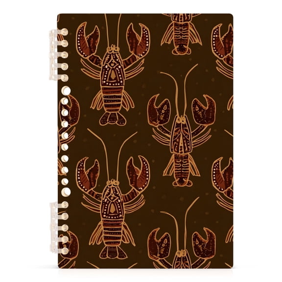 joogoo Spiral Journal Notebook Cool Lobster College Ruled Notebooks 8.3" x 5.7" 1 PC