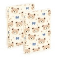 thumbnail image 1 of joogoo Spiral Journal Notebook Cute Bears Bows College Ruled Notebooks 8.3" x 5.7" 2 PCs, 1 of 8