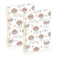 thumbnail image 1 of joogoo Spiral Journal Notebook Cute Dogs Bows College Ruled Notebooks 8.3" x 5.7" 2 PCs, 1 of 8