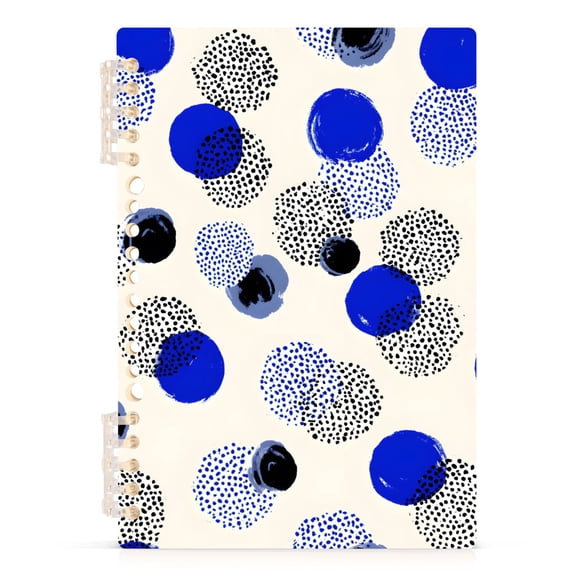 joogoo Spiral Journal Notebook Dots Abstract College Ruled Notebooks 8.3" x 5.7" 1 PC