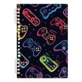thumbnail image 1 of joogoo Spiral Journal Notebook Game Controller College Ruled Notebooks 8.3" x 5.7" 1 PC, 1 of 8