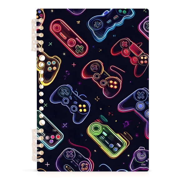 joogoo Spiral Journal Notebook Game Controller College Ruled Notebooks 8.3" x 5.7" 1 PC
