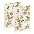 thumbnail image 1 of joogoo Spiral Journal Notebook Horses Pattern College Ruled Notebooks 8.3" x 5.7" 2 PCs, 1 of 8