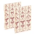 thumbnail image 1 of joogoo Spiral Journal Notebook Retro Bows College Ruled Notebooks 8.3" x 5.7" 2 PCs, 1 of 8