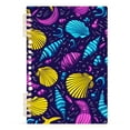 thumbnail image 1 of joogoo Spiral Journal Notebook Seashell Fantasy Pattern College Ruled Notebooks 8.3" x 5.7" 1 PC, 1 of 8