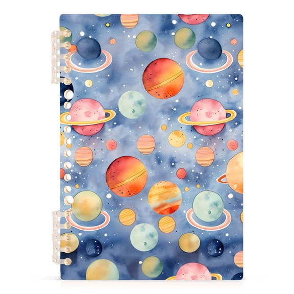 joogoo Spiral Journal Notebook Space Cartoon College Ruled Notebooks 8.3" x 5.7" 1 PC