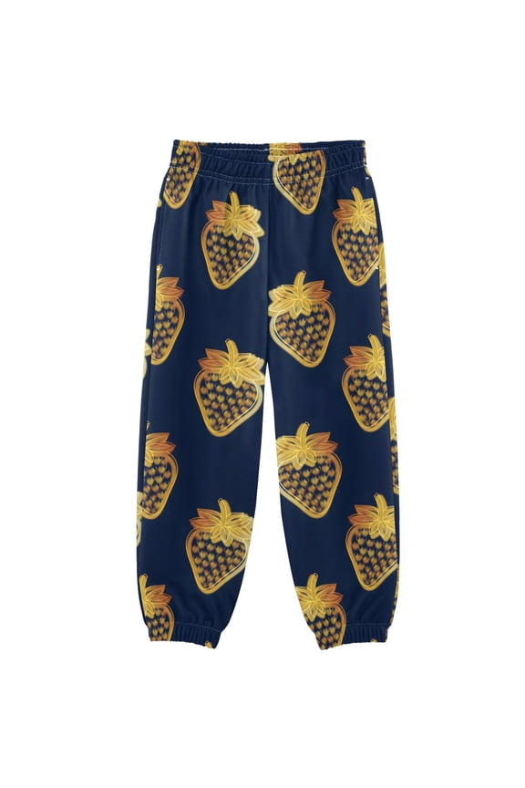 Strawberry Gold Boys' Sweatpants Jogger Pants 7-8Y