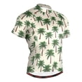 thumbnail image 1 of joogoo Summer Palm Tree-a1 Pattern Men's Cycling Jerseys Mountain Bike Short Sleeve Tops 2XL, 1 of 7